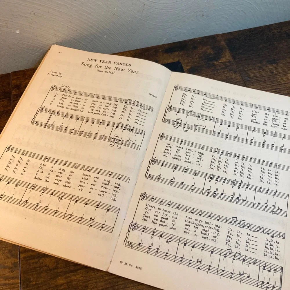 Sixty Carols of All Nations Songbook Eduardo Marzo Christmas Willis Vtg 1928